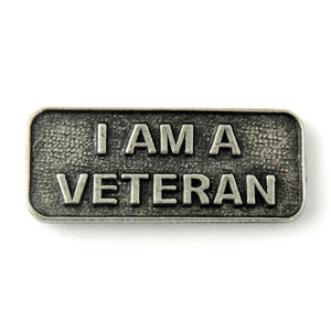 GREPAS CADEAUX Je suis un vétéran Épinglette patriotique - Product Image 1