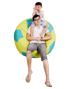 Quantité minimale de commande, <span class=keywords><strong>coussin</strong></span> de siège de chaise, pouf pour adultes et enfants, grand pouf de Football en plein air - Product Image 2