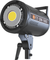 Lumière de studio LED réglable DENGWEI 2700K-6500K, CRI élevé >96, 8000LM, corps en aluminium, télécommande pour photographie, vidéo et streaming