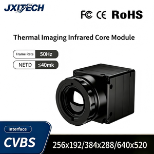 Module d'imagerie thermique infrarouge FPV 9MM CVBS256/384/640 pour drone, caméra avec interface CVBS, vision nocturne extérieure, détection thermique - Product Image 1