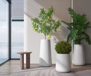 Grand <span class=keywords><strong>pot</strong></span> de fleurs jardinière décorative jardin extérieur grand <span class=keywords><strong>pot</strong></span> de fleurs en plastique pots d'orchidées - Product Image 1