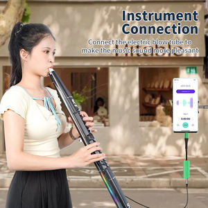 Interfaz de <span class=keywords><strong>audio</strong></span> de guitarra portátil, convertidor de tarjeta de sonido de transmisión en vivo estéreo de 24 bits/192KHz para grabación de música y transmisión en vivo - Product Image 4