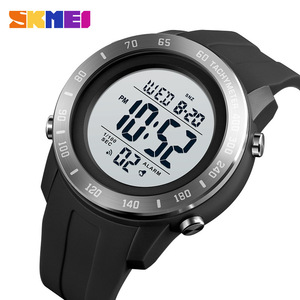 Skmei Digital Sports Watch Men Waterproof 3Bar Silicone Strap Electronic Watch With Alarm And Countdown Function - Product Image 5