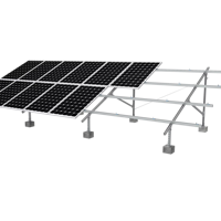 Système agricole solaire CHIKO CK pour ferme photovoltaïque, montage sur toit, modules encadrés/sans cadre, orientation paysage/portrait, charge de vent 60 m/s