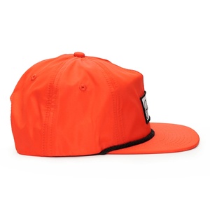 Custom Woven Patch logo Snapback 5 Panel Caps Nylon Unstructured Hats - Product Image 2