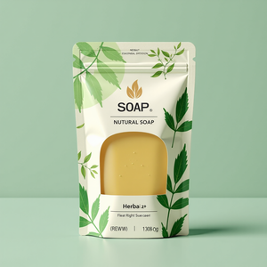 Custom Packaging Handmade <strong>Soap</strong> Back Seal Bag Packaging <strong>Pouch</strong> Plastic Flat Whitening <strong>Soap</strong> Bag For <strong>Soap</strong> Industrial Use - Product Image 6