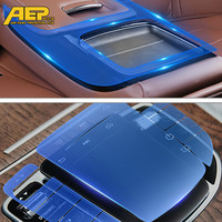 Pour Mercedes Benz MB W213 classe E voiture intérieur console centrale Transparent prédécoupé TPU PPF film de protection réparation anti-rayures