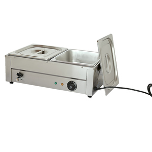 Equipo <span class=keywords><strong>de</strong></span> Calentamiento y Mantenimiento Continuo <span class=keywords><strong>de</strong></span> Dos Bandejas <span class=keywords><strong>de</strong></span> Acero Inoxidable 201 Main Marie para Hoteles, Restaurantes y Cafeterías - Product Image 2