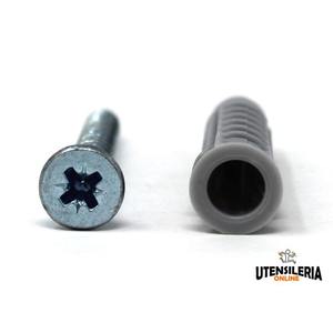 Espigas de nailon Fischer 400 con tornillos de aglomerado en bandeja (UDS) - Product Image 4