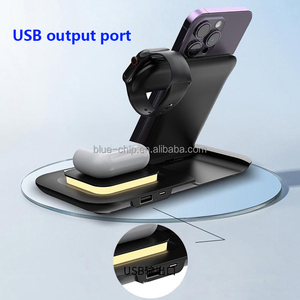 2025 nouveaux produits chargeurs <span class=keywords><strong>sans</strong></span> <span class=keywords><strong>fil</strong></span> multifonctions 3 en 1 pour téléphone chargeur rapide à aimant fort pour montre intelligente pour écouteur - Product Image 5