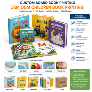 Impression de livres éducatifs personnalisés OEM ODM pour enfants : premières <span class=keywords><strong>mots</strong></span>, couleurs, formes, livre d'apprentissage pour enfants - Product Image 4