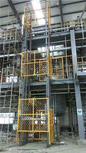 مصعد بضائع داخلي للمستودعات بحمولة 1/2/3 طن، مصعد بضائع هيدروليكي ذو عمودين للميزانين، معتمد من CE/ISO مع ضمان لمدة عامين - Product Image 5