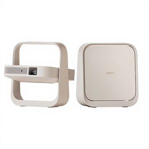 Projecteur portable XGIMI Elfin Flip Plus avec support réglable |   Google TV sous licence <span class=keywords><strong>Netflix</strong></span>, résolution 1080p, utilisation domestique, léger - Product Image 1
