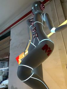 Bar Coffee Ornaments Large Resin Crafts Cartoon <strong>Statue</strong> Lighting Resin Figure <strong>Anime</strong> Character Life Size <strong>Statue</strong> - Product Image 6