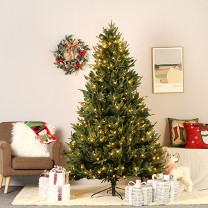 PE PVC Artificial Christmas <b>Tree</b> with <b>Led</b> Lights Adornos De Navidad Christmas Decorations - Product Image 2
