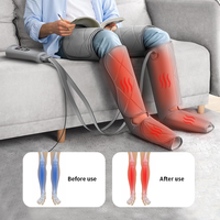Werkseitig angepasstes Shiatsu Kneten Vibration Elektrische Heizung Luft kompression therapie system Bein massage gerät zur Muskel entlastung