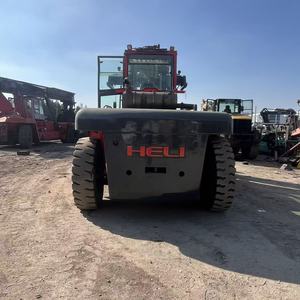 איכות גבוהה בשימוש 25 טון כבד מלגזה משאית cpcd250 מיצובישי tcm מיכל קלמר טיפול וולוו מנוע דיזל - Product Image 5