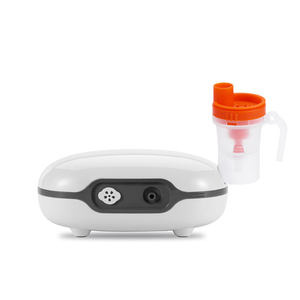Fitconn Round Shape Medical Grade Mini Mist <strong>Machine</strong> Kids Adults Cough Asthma Inhaler DC Compressor <strong>Nebulizer</strong> With <strong>Mask</strong> - Product Image 4
