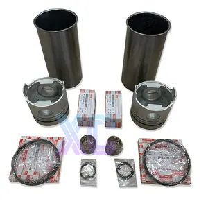 Kit de revestimento de peças de motor 3LB1 4BA1 4BB1 4BC2 4BD1 4BE1 4BG1 4HE1 4HF1 4HG1 4HK1 4JA1 Pistão para kit de reparo de Isuzu