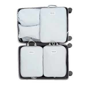 Travel <b>Storage</b> Bags Clothing Organizer Rectangle Polyester Stackable Trip Use - Product Image 3