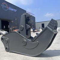 Pince hydraulique de démolition pour excavatrice, cisaille à béton armé, machine à crochet, démolition de barres d'acier, fabrication directe, Chine, garantie 3 ans