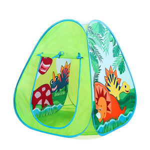 Tente de jeu pliable pour enfants, maison de jeu pour filles et garçons, cadeau pour enfants, <span class=keywords><strong>dinosaure</strong></span>, maison de jeu pliable pour enfants, intérieur et extérieur - Product Image 1