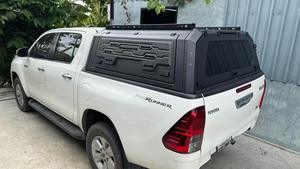 Cubierta de Aluminio Personalizada para Camioneta <span class=keywords><strong>Toyota</strong></span> Revo, Cubierta Rígida Resistente, Tapa Impermeable y Duradera para Camioneta - Product Image 3