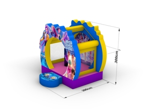 Castillo Inflable Comercial de 10x10 Pies con Soplador de Aire, Diseño K-pop Demon Hunters, para Niños, Brincolín para Fiestas - Product Image 5
