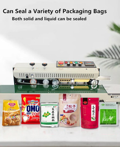 เครื่องบรรจุและปิดผนึกด้วยความร้อนแบบเหนี่ยวนำอัตโนมัติสำหรับบรรจุภัณฑ์เครื่องดื่ม เสื้อผ้า เคมีภัณฑ์ และกล่องบรรจุภัณฑ์ - Product Image 2