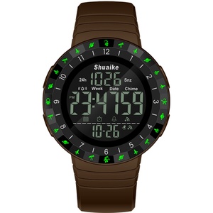 Nuevo Reloj Digital LED de Moda para Hombre, Resistente al Agua 30m, Correa de Resina, para Estudiantes, Deportes al Aire Libre y Función de Cronómetro - Product Image 4