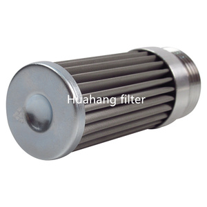Élément filtrant hydraulique en acier inoxydable Huahang New High Efficiency DFB.BH-H330x10Y, efficacité de 98,7 % - Product Image 2