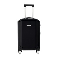 Valise à roulettes Saint Pearl 20 pouces en aluminium pour ordinateur portable |   Serrure TSA |   Spinner silencieux à 4 roues et 360 degrés |   Imperméable |   Unisexe |