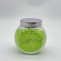 Meilleur granulé de masterbatch couleur personnalisée à haut débit pour le moulage par injection de PP à paroi mince de qualité alimentaire - Cycle rapide