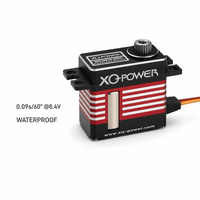 XQ POWER 10kg Servomoteur numérique sans noyau étroit Micro Mini Servo personnalisable pour hélicoptère RC et avion à voilure fixe