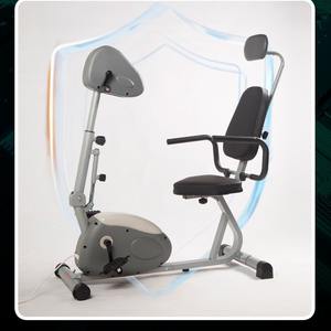Bicicleta de ejercicio horizontal activada por voz pasiva activa para entrenamiento en el hogar de mediana edad, gráficos de pared de Fitness de extremidades inferiores superiores - Product Image 4