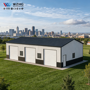 Structure en acier préfabriquée robuste et durable pour bâtiment industriel, parc industriel, prix direct usine, durée de vie de 50 ans - Product Image 1