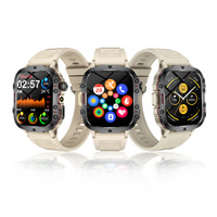 Reloj Inteligente para Hombre con Medidor de Presión Arterial, Monitoreo del Sueño, Rastreador de Actividad Física, Frecuencia Cardíaca, Resistente al Agua, Linterna y para Deportes al Aire Libre