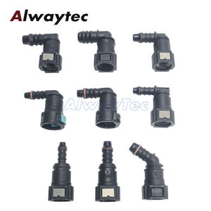 Konektor Tee Saluran Bahan Bakar ID6 Quick Release dengan Fitting Selang Nylon untuk Perakitan Pompa Bahan Bakar Mobil, Konektor T Pipa Bahan Bakar 6mm - Product Image 3