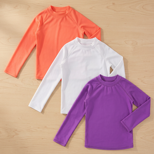 <b>BJJ</b> MMA <b>Rashguard</b> Children Unisex Long Sleeve Compression UPF50+ Eco-Friendly Spandex/Polyester Anti-Rip No-Gi Grappling 230g - Product Image 3