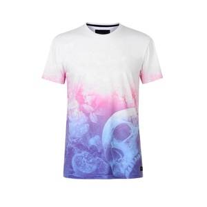 T-shirts pour hommes taille personnalisée motif solide conception unique vêtements de plein air à auto-impression t-shirts entièrement personnalisés - Product Image 5