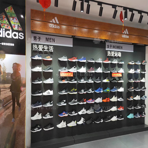 Exhibidor de Zapatos Deportivos de Estilo Moderno para Centros Comerciales y Tiendas, Vitrina de Pared con Estantes Elegantes - Product Image 3