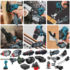 Kit d'outils électriques à main KONSUN OEM avec batterie Li-ion 21V 4.0AH, <span class=keywords><strong>ponceuse</strong></span> sans fil, ensemble 8+1 - Product Image 3