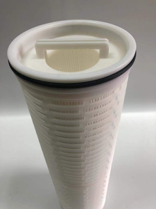 10 um PP 60 pulgadas de alto flujo cartucho de filtro plisado fácil mantenimiento para disolventes seleccionados ácidos y Ly - Product Image 2
