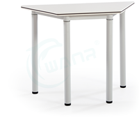 Structure en acier avec cadre en alliage d'aluminium Chaise de bureau de formation pliante et base de table de conférence pour l'école, le bureau et le réseau de livres