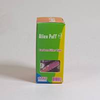 Embouts filtrants Alien Puff High Premium Carbon Mixcolor 6mm, charbon actif, pour cigarettes et feuilles de tabac.