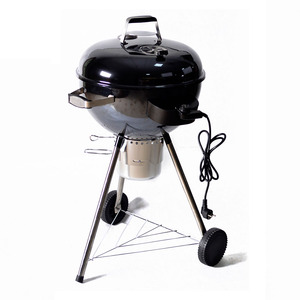 Grill électrique sur trépied pour <span class=keywords><strong>barbecue</strong></span>, grand modèle, pour intérieur et extérieur, avec fonction bouilloire électrique, modèle Apple - Product Image 1