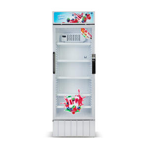 <span class=keywords><strong>Vitrine</strong></span> de réfrigérateur intelligent à boissons largement utilisé, <span class=keywords><strong>vitrine</strong></span> verticale à porte unique, armoire de réfrigérateur et congélateur - Product Image 2