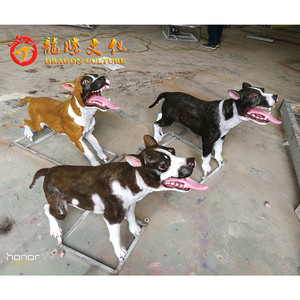 2023 vivid a grandezza naturale di alta qualità popolare Robot per cani Animatronic modello di cane animale per <span class=keywords><strong>zoo</strong></span> e parco divertimenti - Product Image 2