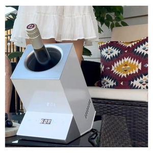 Réfrigérateur électrique à vin portable, boîtier à Multiple occasions, pour fête <span class=keywords><strong>bar</strong></span>, refroidisseur à vin - Product Image 4