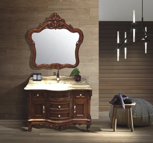 Tocador <span class=keywords><strong>de</strong></span> <span class=keywords><strong>baño</strong></span> <span class=keywords><strong>de</strong></span> madera <span class=keywords><strong>de</strong></span> roble <span class=keywords><strong>de</strong></span> lujo, mueble <span class=keywords><strong>con</strong></span> <span class=keywords><strong>patas</strong></span>, nuevo - Product Image 3